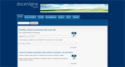 Desktop Screenshot of docenligne.com